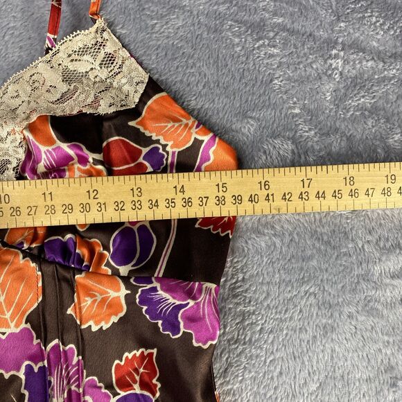 Mixit Tank Top Lace Floral Small Babydoll Y2K Cottagecore Fairy Grunge Spaghetti - Picture 9 of 10